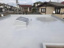 屋上からの雨漏りに伴うウレタン防水工事（通気緩衝工法）｜千葉県習志野市の戸建て住宅にて雨漏り修理